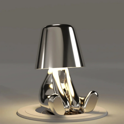 LED Tischlampe Gold Modern Design Figur