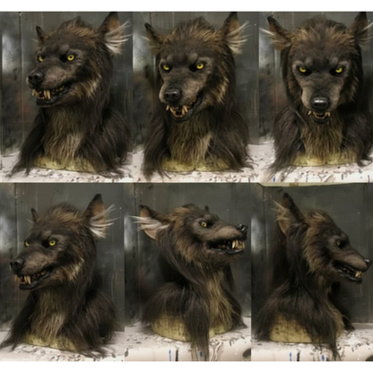 Realistische Latex Werwolf Maske für Halloween