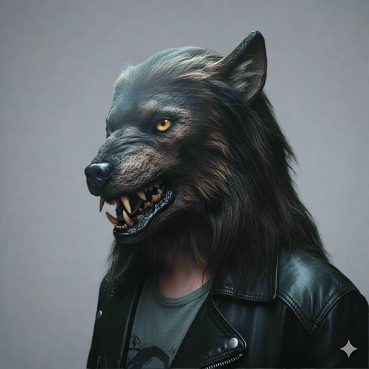 Realistische Latex Werwolf Maske für Halloween