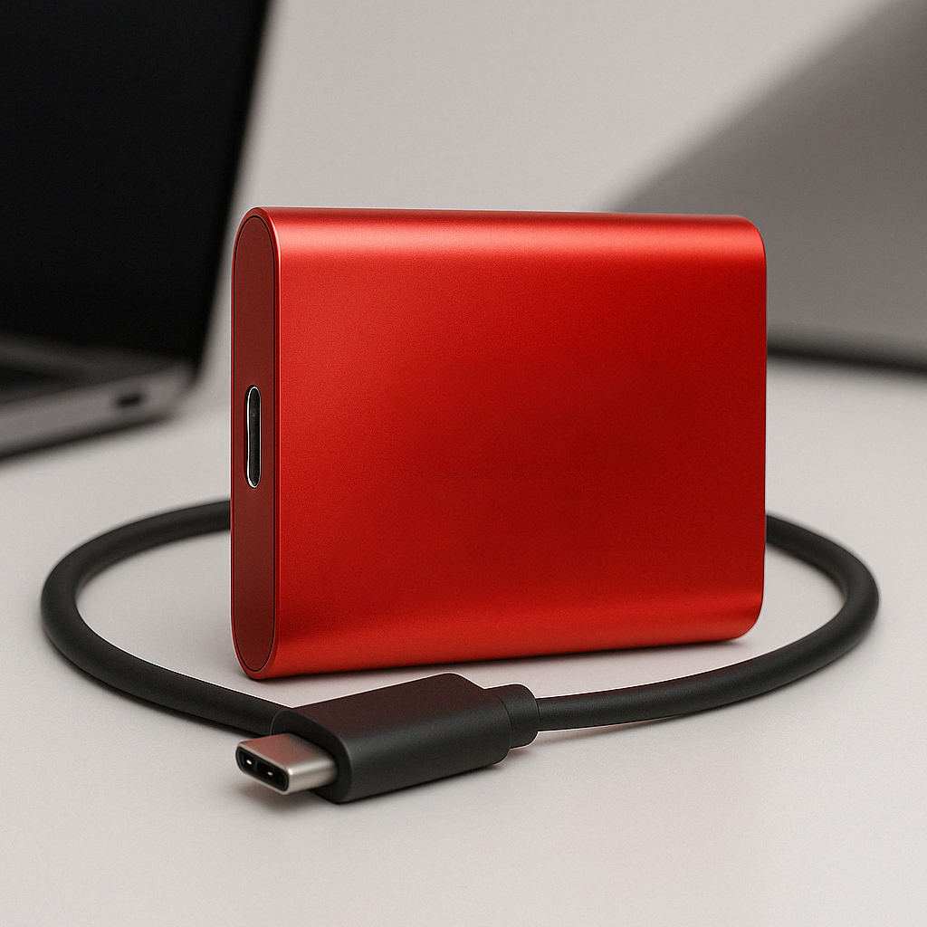 Externe SSD Tragbar USB-C Hochgeschwindigkeit