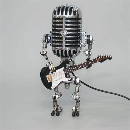 Tischlampe Industrie Stil Metall Roboter Design
