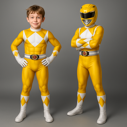 Halloween Kostüm Superheld Polyester Jumpsuit