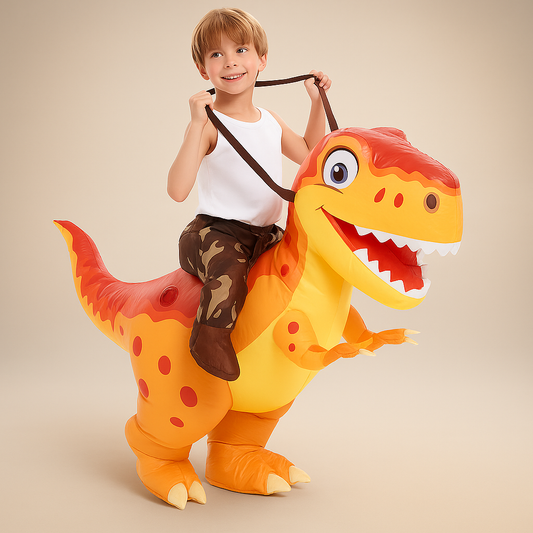 Halloween Dinosaurier Kostüm Aufblasbar Kinder