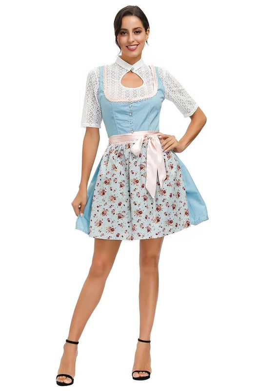 Damen Trachten Outfit 2025 Kurz Ärmellos