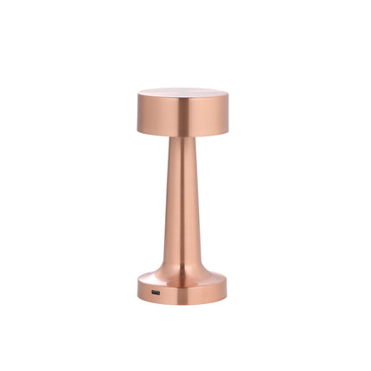 Tischlampe Gold Metall LED Dimmbar Modern