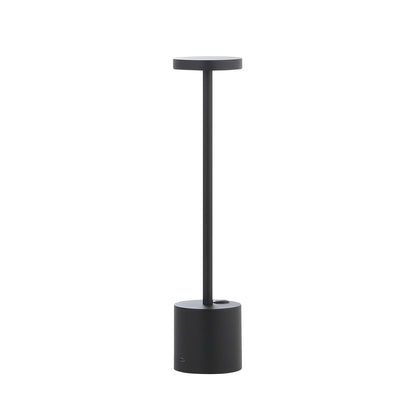 Moderne Gold LED Tischlampe tragbar dimmbar