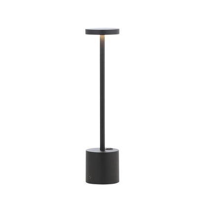 Moderne Gold LED Tischlampe tragbar dimmbar