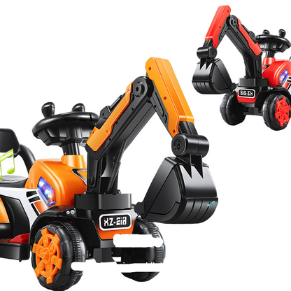 Kinder Elektrobagger 6V Sitzbagger Baggerfahrzeug mit Schaufel