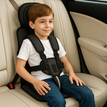 Kindersitz Auto Sicherheitsgurt Tragbar Blau