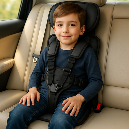 Kindersitz Auto Sicherheitsgurt Tragbar Blau