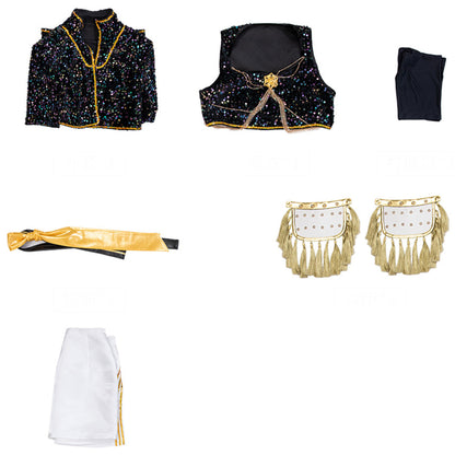 Kpop Hunter Halloween-Kostüm Bühnenoutfit