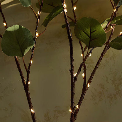 LED Deko Zweige Warmweiß Vase Beleuchtung