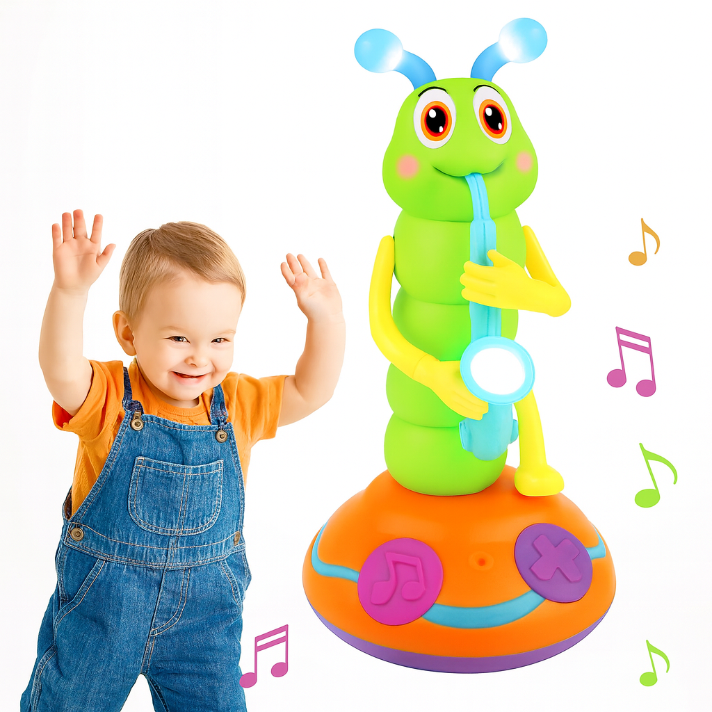 Musikspielzeug Bunt Tanzendes Babylicht Kunststoff