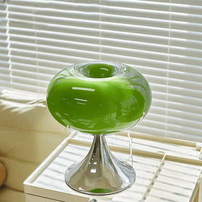 Tischlampe Glaschrom Retro-Design