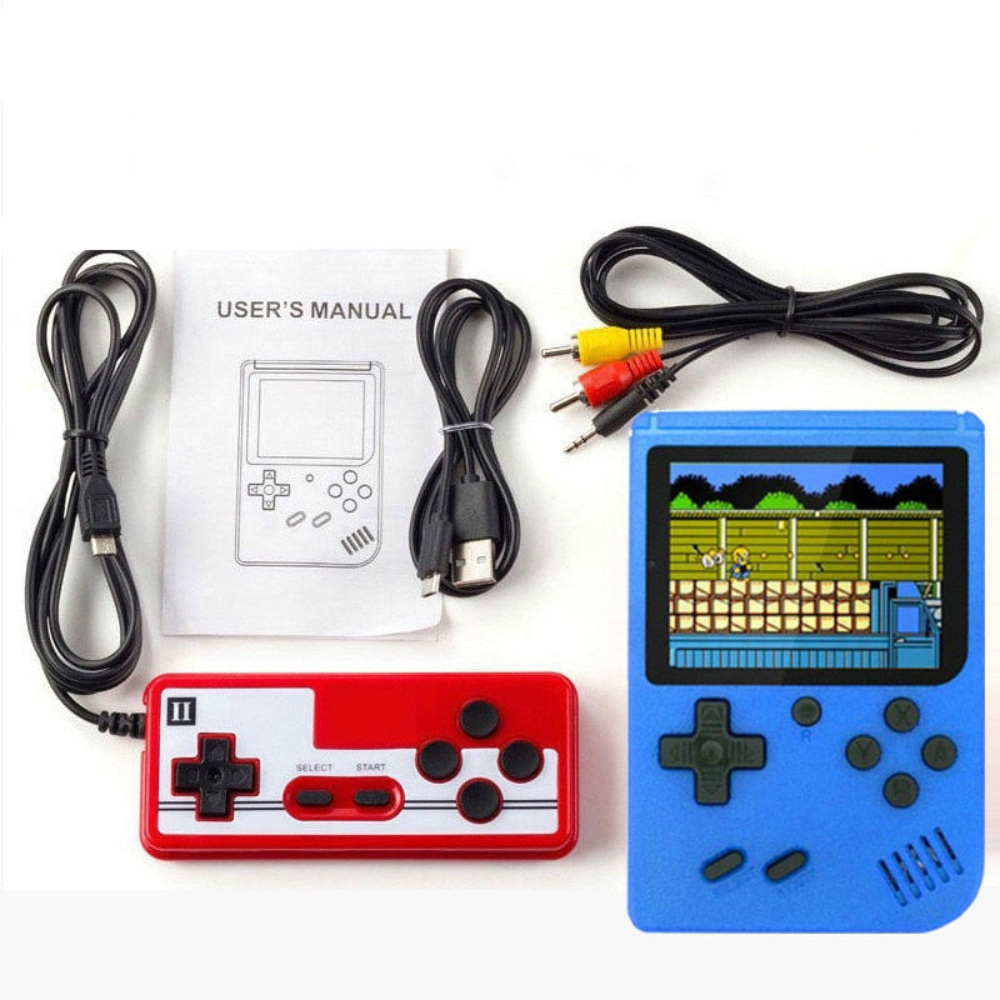 Retro Handheld Spielkonsole mit 400 Klassikern