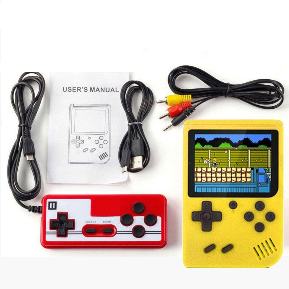 Retro Handheld Spielkonsole mit 400 Klassikern