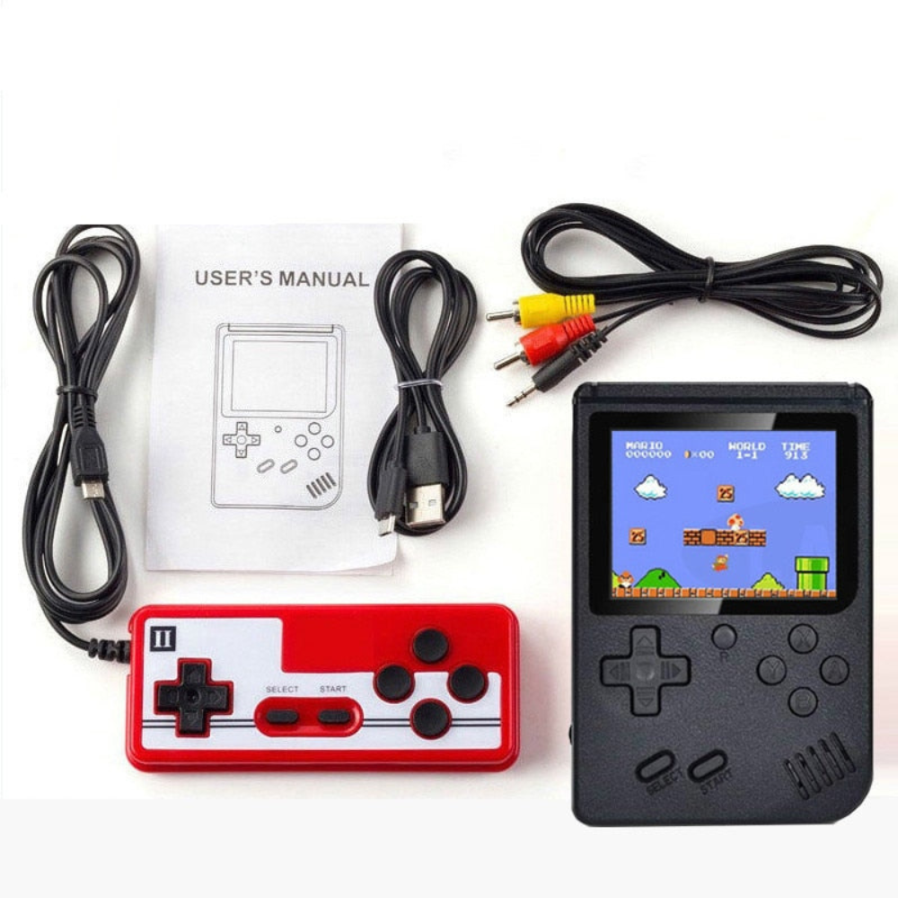 Retro Handheld Spielkonsole mit 400 Klassikern