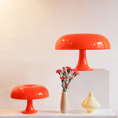 Tischlampe LED Weiß Modern Pilzform Design