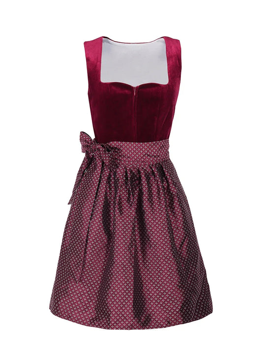 Damen Oktoberfest Elegantes Kleid | Dirndl, Midi