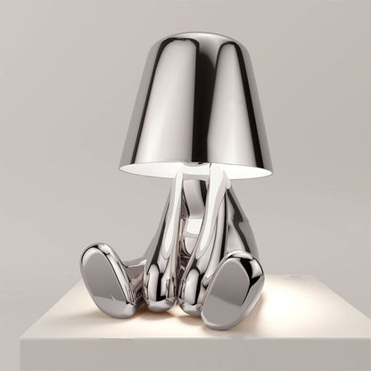Tischlampe Gold Modern Designfigur LED Licht