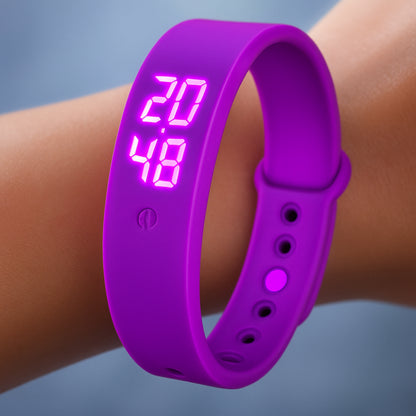 Smartwatch Wasserdicht Silikon Fitness Armbanduhr