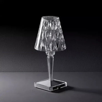 LED Kristall Tischlampe aus Acrylglas Modern