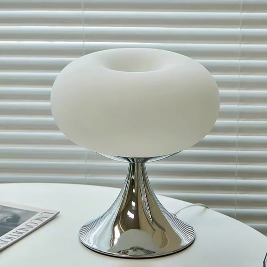 Tischlampe Glaschrom Retro-Design