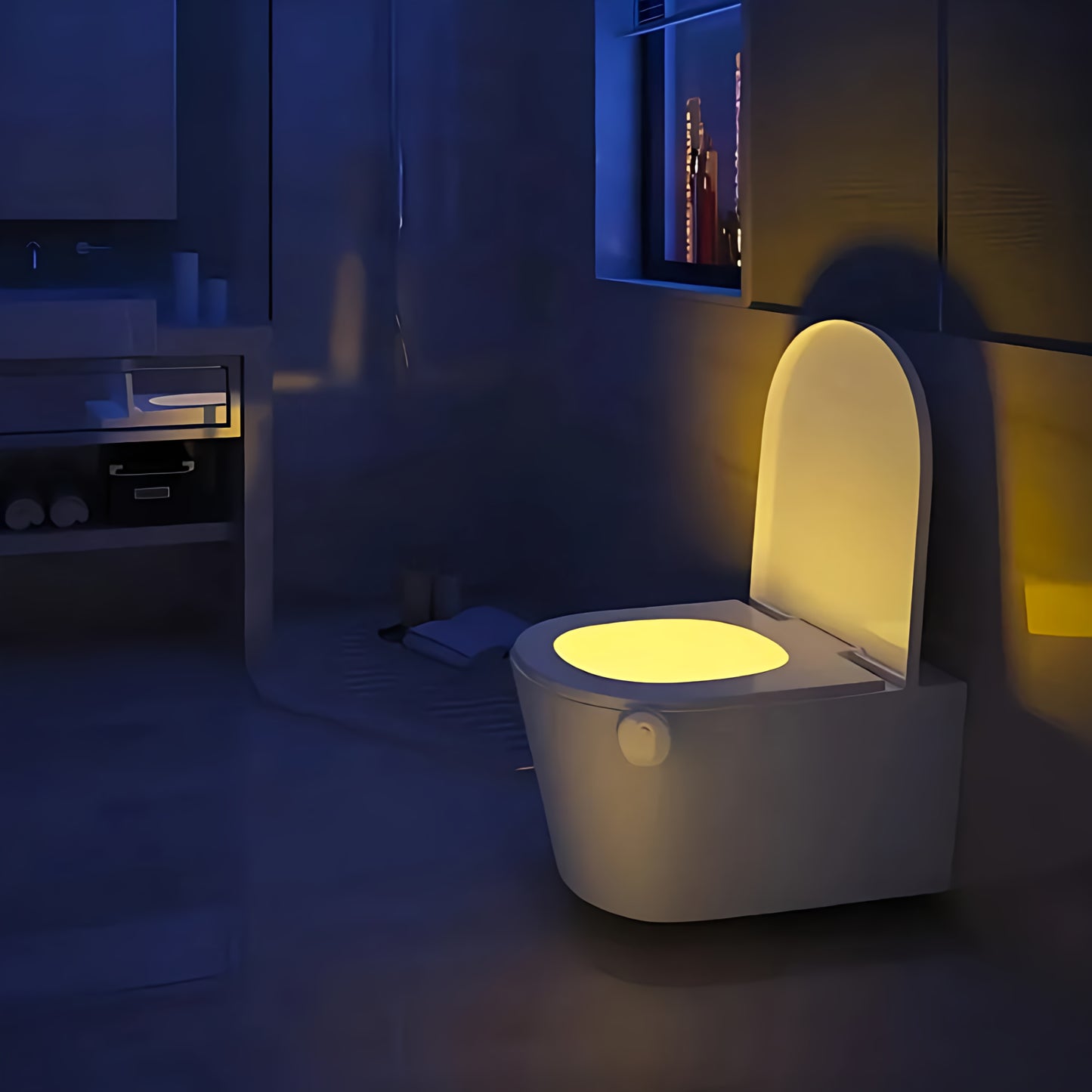 LED Toilettenlicht Bewegungssensor Nachtlampe