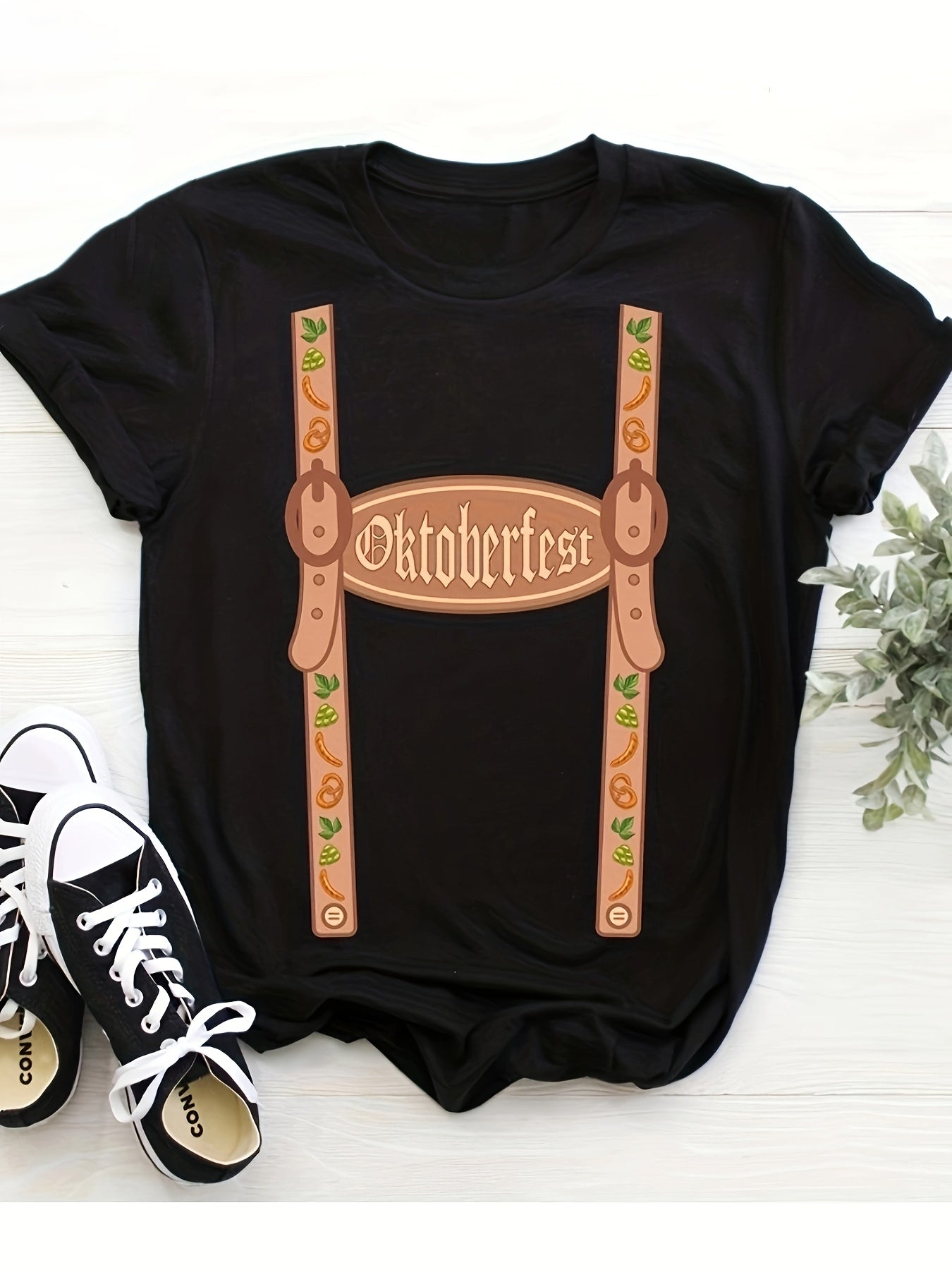 Herren Oktoberfest T-Shirt mit Trachten Design | 2025 Outfit