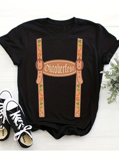 Herren Oktoberfest T-Shirt mit Trachten Design | 2025 Outfit