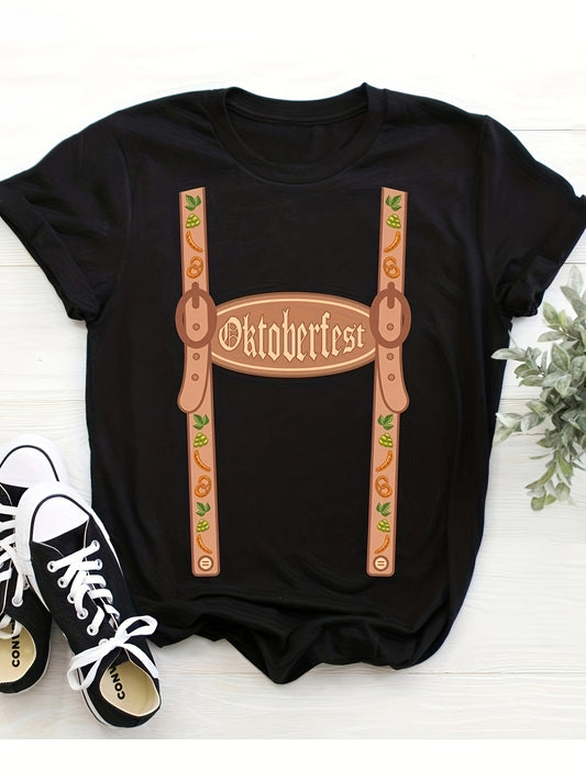 Herren Oktoberfest T-Shirt mit Trachten Design | 2025 Outfit