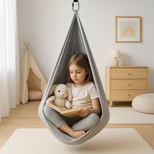 Kinder Hängesessel Baumwolle Indoor Schaukel