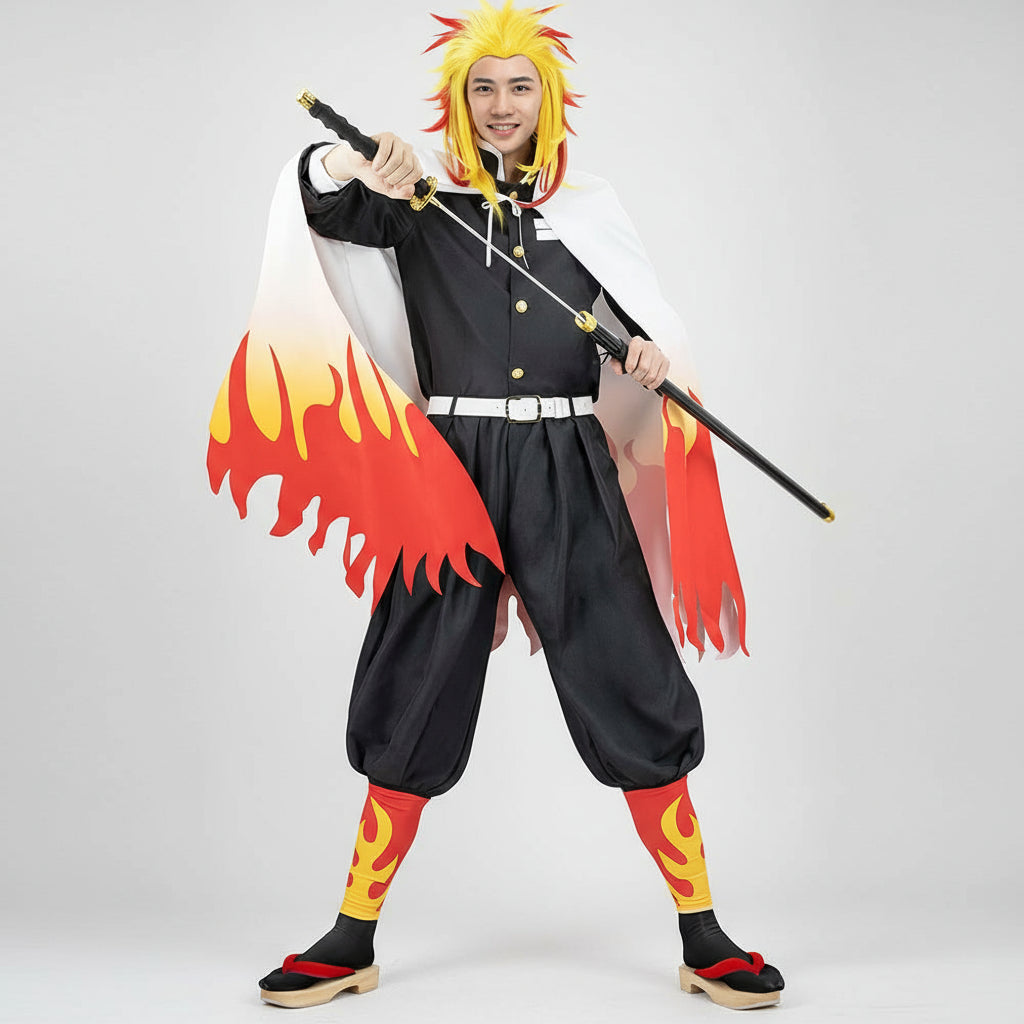 Kimono Cosplay Kostüm Set aus Polyester