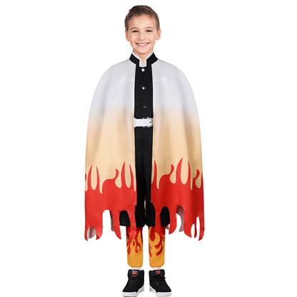 Halloween Kinderkostüm Schwarz Grün Kimono
