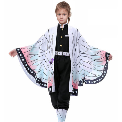 Halloween Kinderkostüm Schwarz Grün Kimono