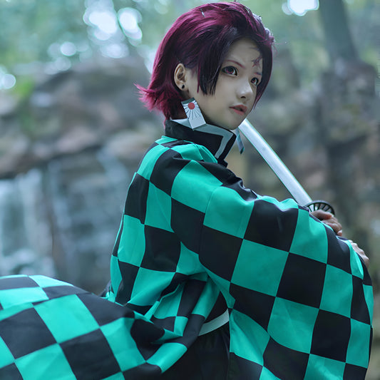 Cosplay Kostüm Anime Kimono Polyester Set
