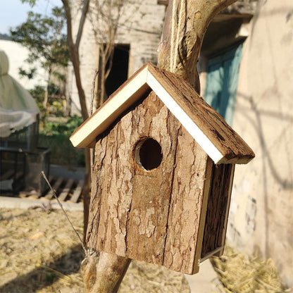 Vogelhaus Rustikales Holz Nistkasten Outdoor