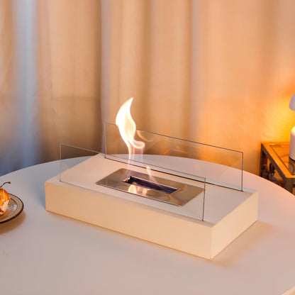 Bioethanol Tischkamin Glas Modern