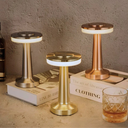 LED Tischlampe Kabellos Dimmbar
