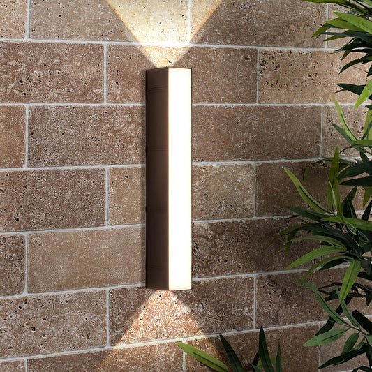 LED Außenwandleuchte Modern Metall Wetterfest
