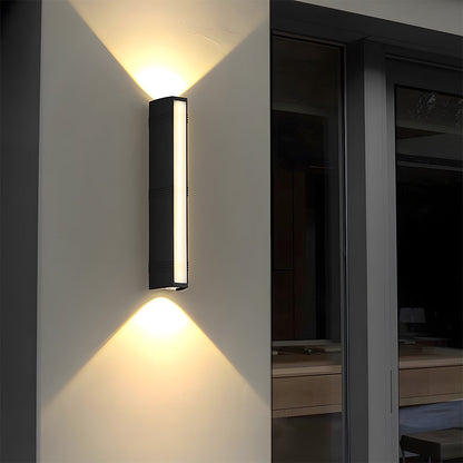LED Außenwandleuchte Modern Metall Wetterfest