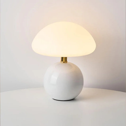 LED Tischlampe Weiß Modern Nachttisch