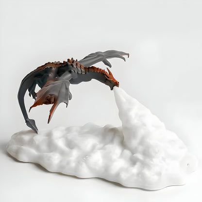 LED Nachtlampe Fantasy Drache Feuer Effekt