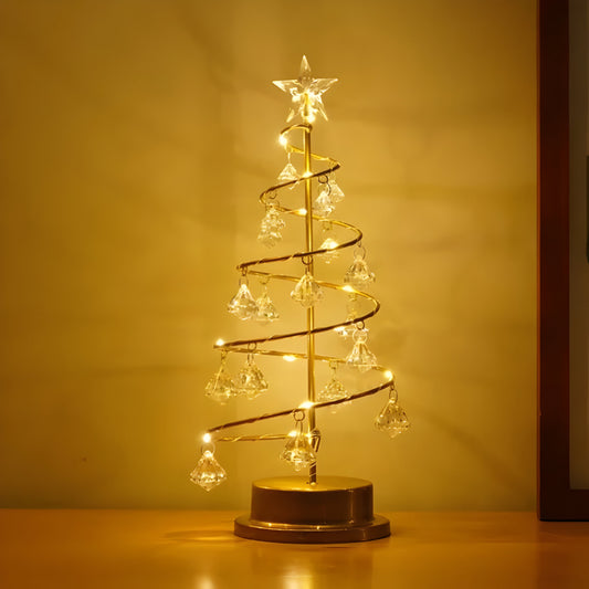 Weihnachtsdeko LED Acryl Tischlampe
