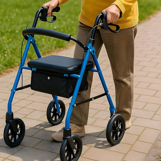 Rollator Leichtgewicht Faltbar Mit Sitz Senioren