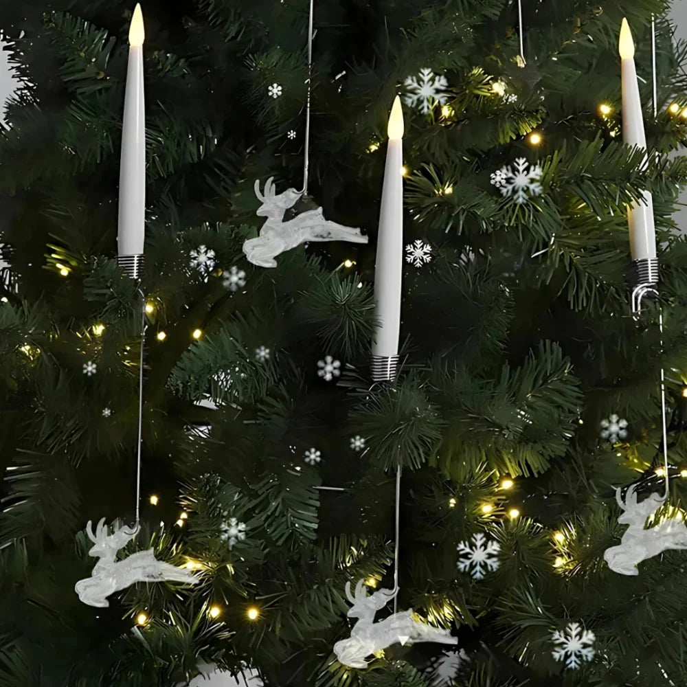 LED Weihnachtsbaumkerzen mit Fernbedienung