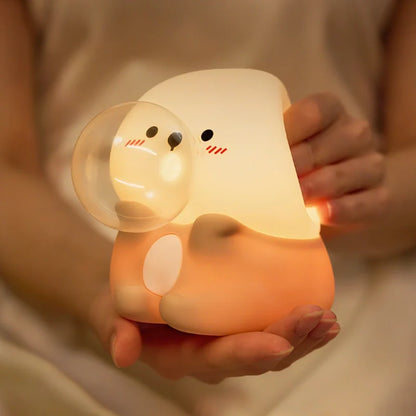 LED Nachtlicht Silikon Tier Kinderlampe