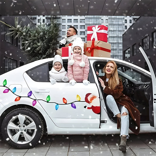 Weihnachts Deko Magnetische Glühbirnen Aufkleber