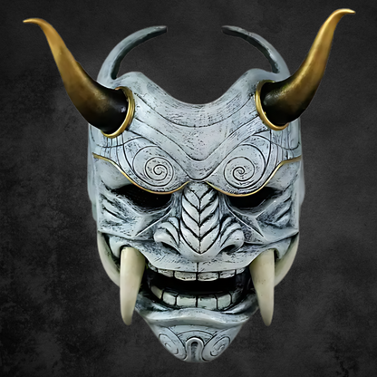 Graue Oni Maske - Image 1