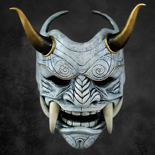 Graue Oni Maske - Image 1